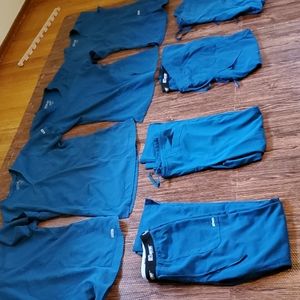 Lot of Grey's Anatomy bahamas scrubs, large